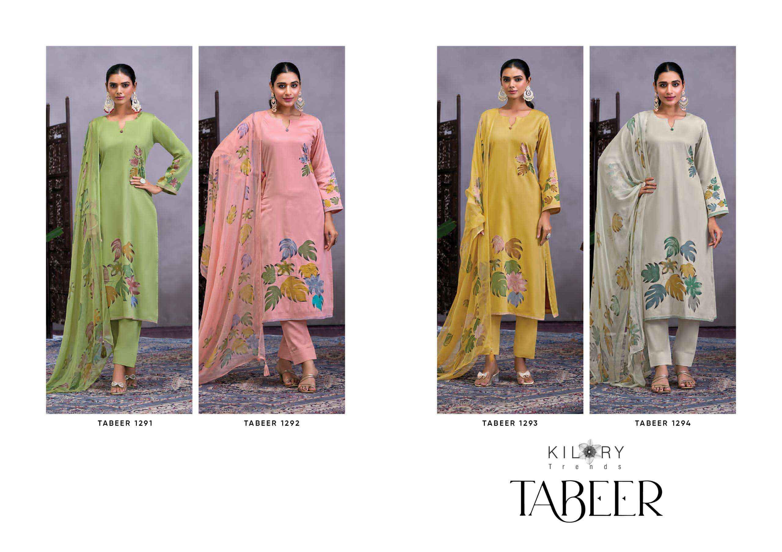 Kilory Tabeer Premium Designs Cotton Dress Material _ Wholesale Factory Rate  ( 4 Pcs Catalog )