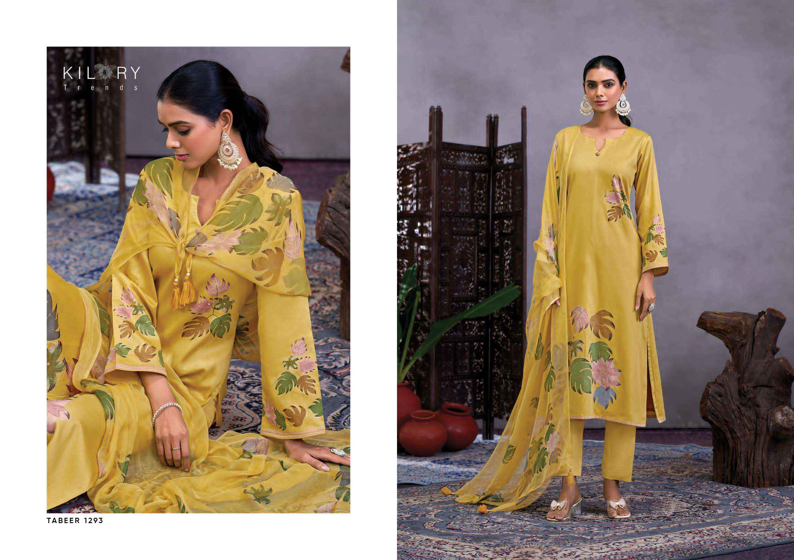 Kilory Tabeer Premium Designs Cotton Dress Material _ Wholesale Factory Rate  ( 4 Pcs Catalog )