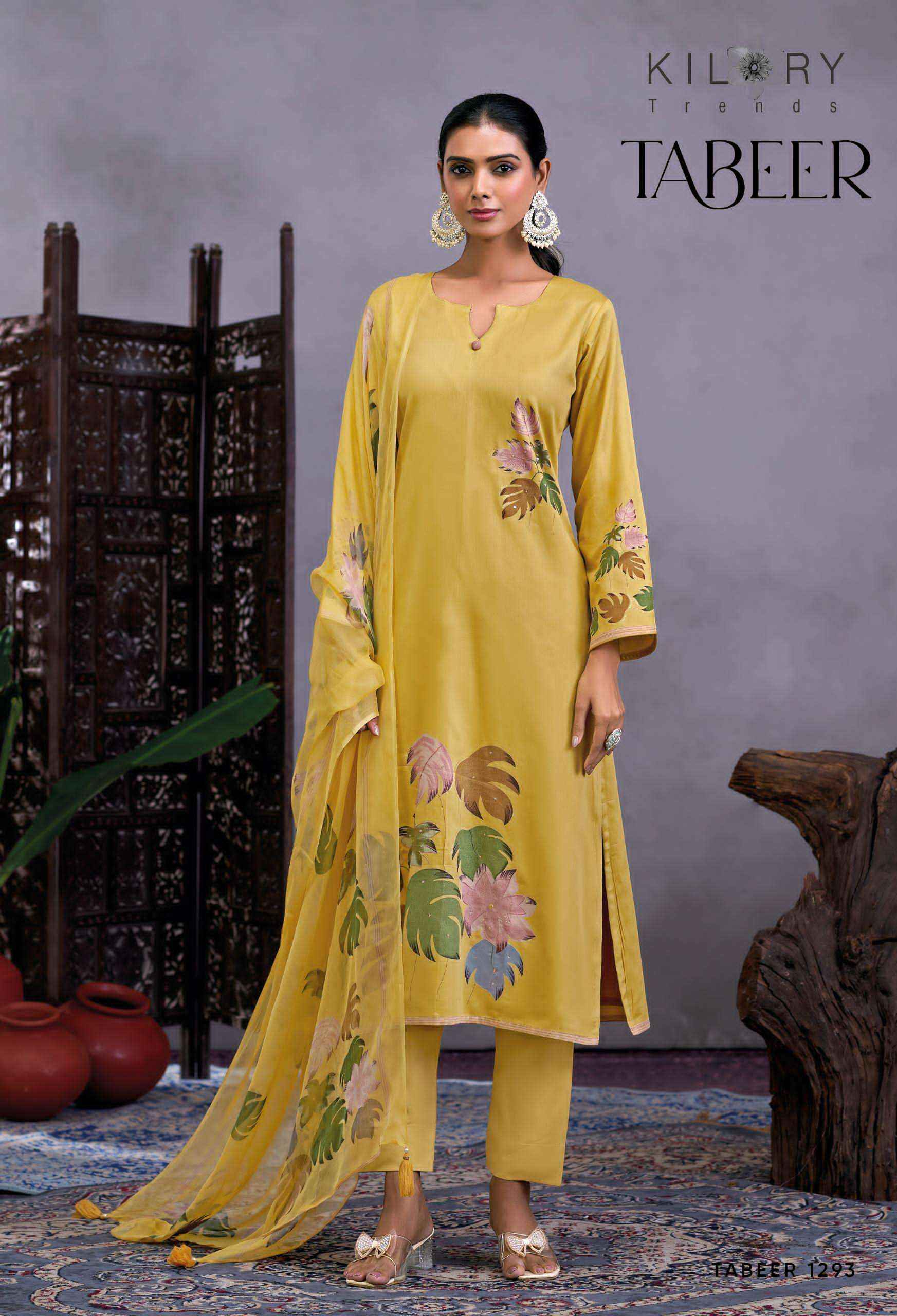 Kilory Tabeer Premium Designs Cotton Dress Material _ Wholesale Factory Rate  ( 4 Pcs Catalog )