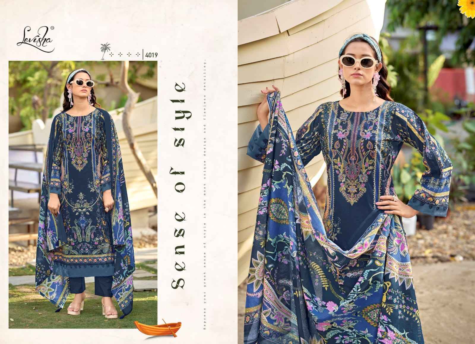 Levisha Muskan Vol 4 Cotton Dress Material _ Wholesale Factory Price ( 8 Pcs Catalog )