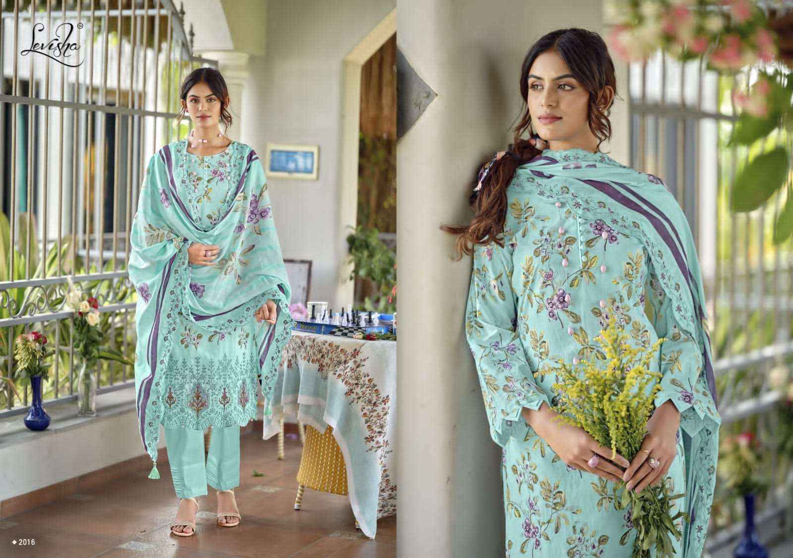 Levisha Nawazish Vol 2 Pakistani Lawn Cotton Suits Wholesale Surat ( 6 Pcs Catalogue )