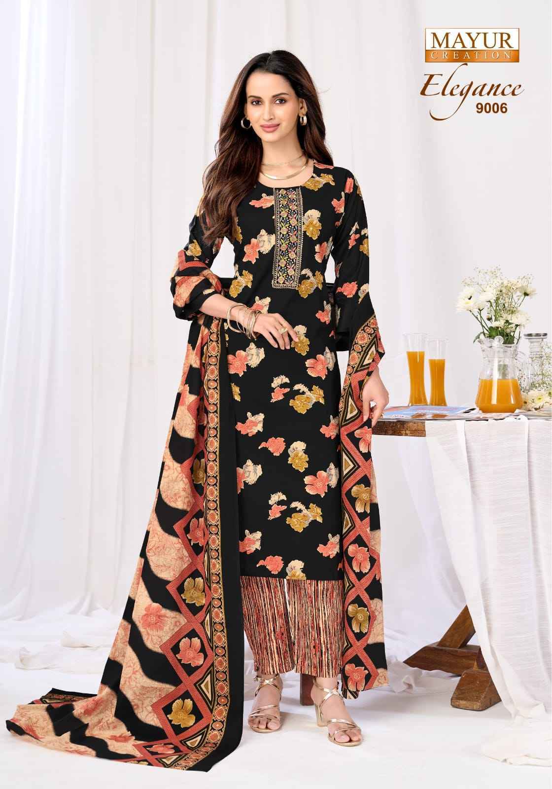Mayur Creation Elegance Vol 9 Readymade Cotton Dress Wholesale Market Collection ( 10 Pcs Catalog )