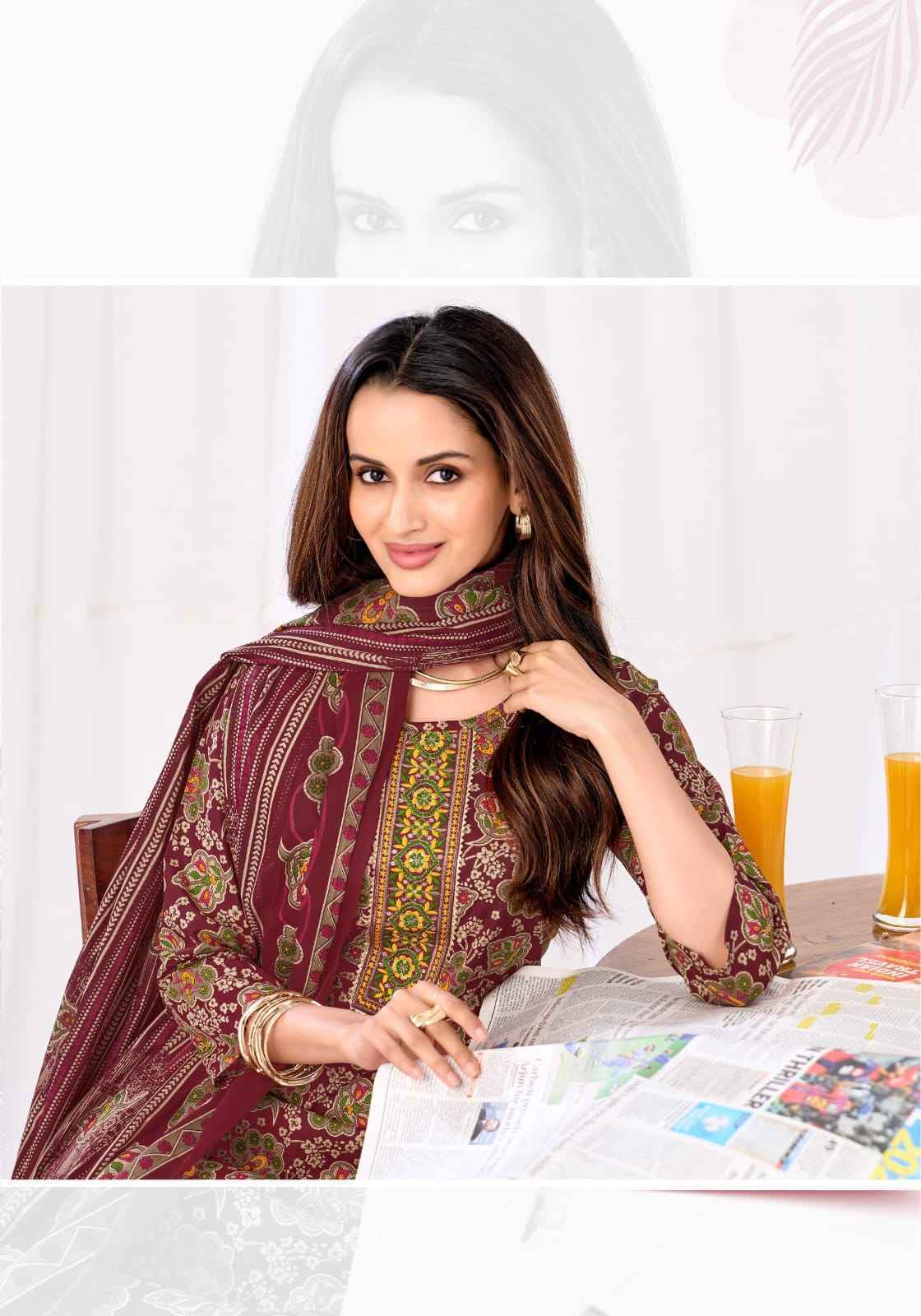 Mayur Creation Elegance Vol 9 Readymade Cotton Dress Wholesale Market Collection ( 10 Pcs Catalog )