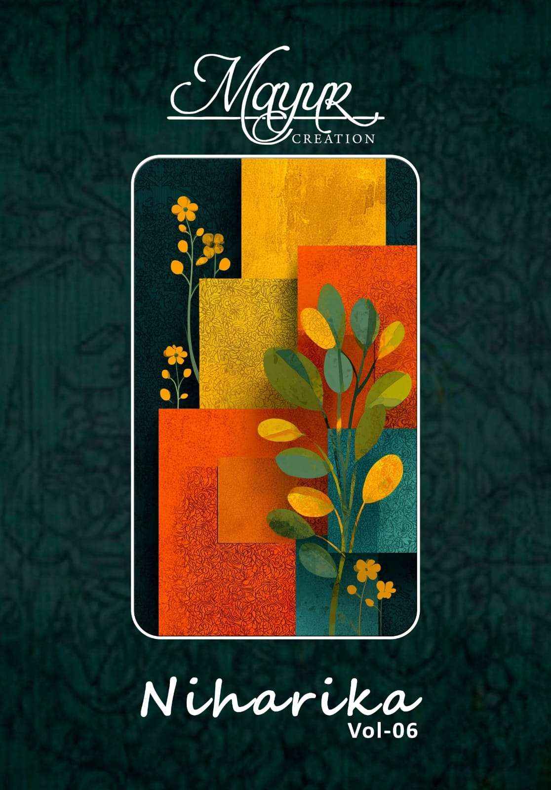 Mayur Niharika Vol 6 Pure Cotton Dress Material New Catalogue ( 10 Pcs Catalogue )