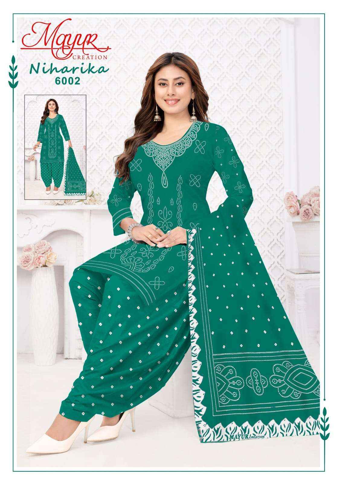 Mayur Niharika Vol 6 Pure Cotton Dress Material New Catalogue ( 10 Pcs Catalogue )