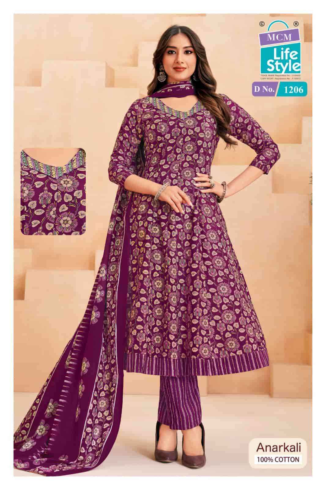 Mcm Lifestyle Anarkali Vol 12 Cotton Readymade Suits Wholesale Online Price ( 10 Pcs Catalogue )