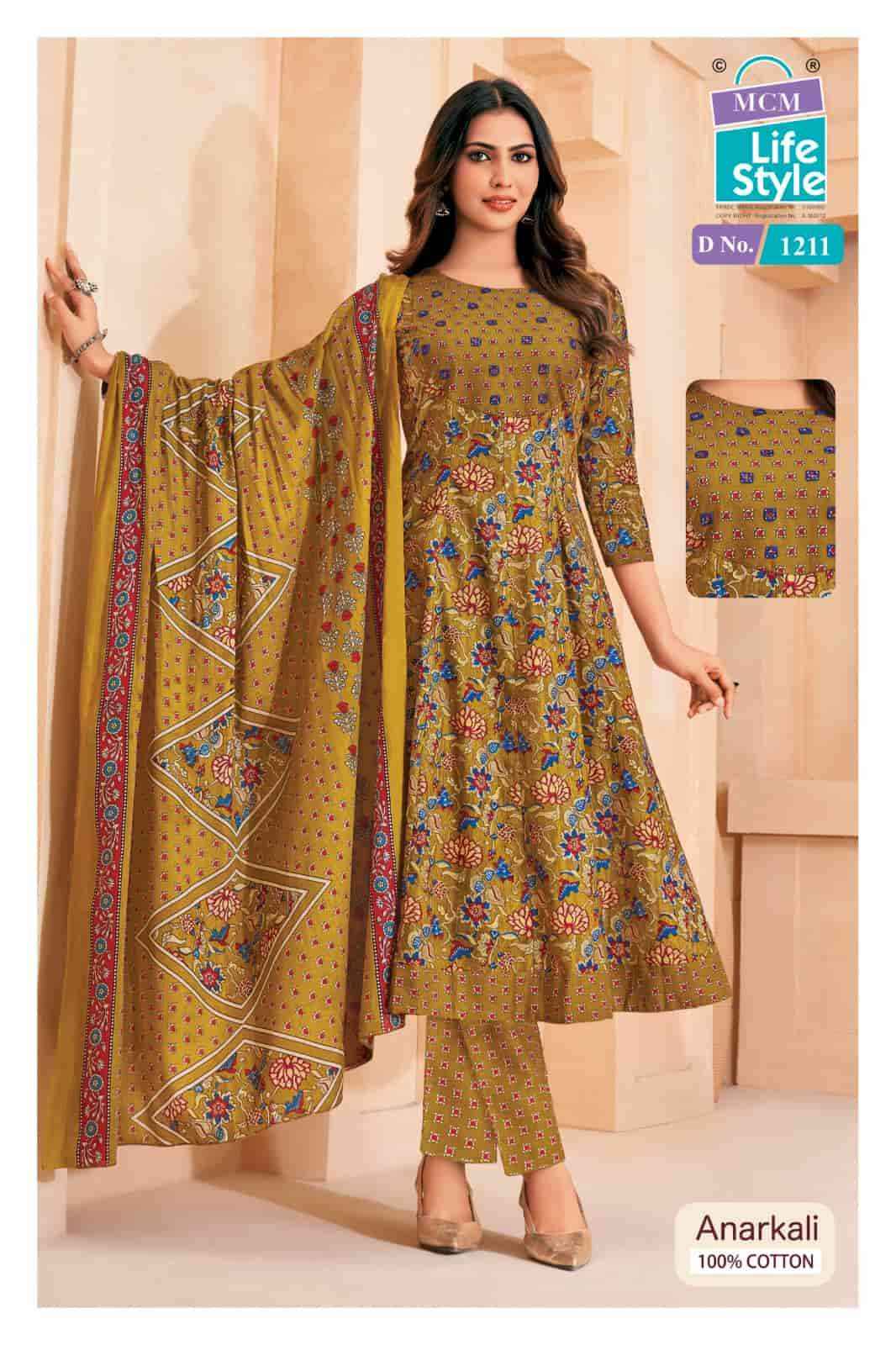 Mcm Lifestyle Anarkali Vol 12 Cotton Readymade Suits Wholesale Online Price ( 10 Pcs Catalogue )