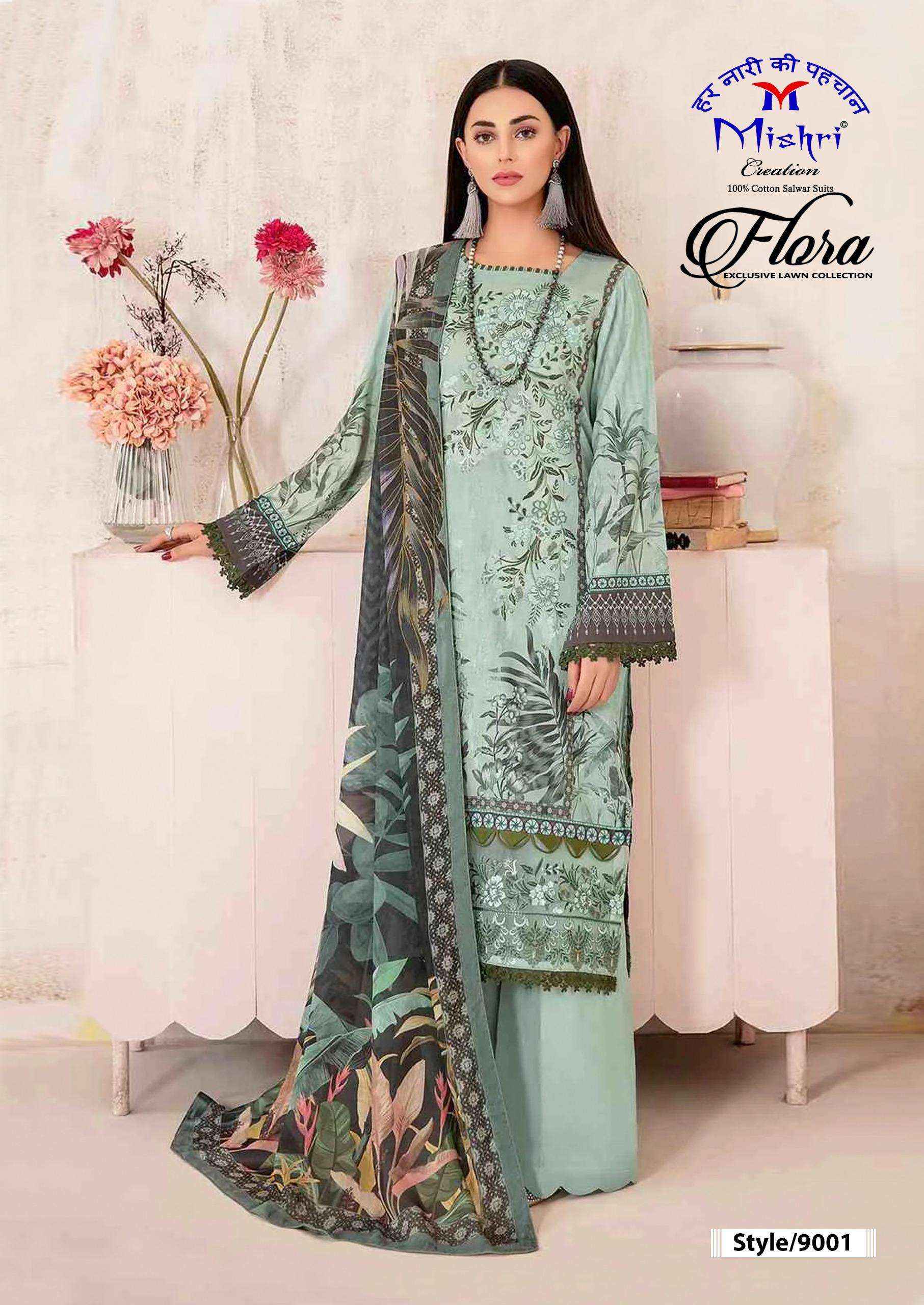MISHRI CREATION FLORA VOL 9 READY MADE SUIT _ WHPOLESALEFACTORY RATE ( 6 PCS CATALOG )