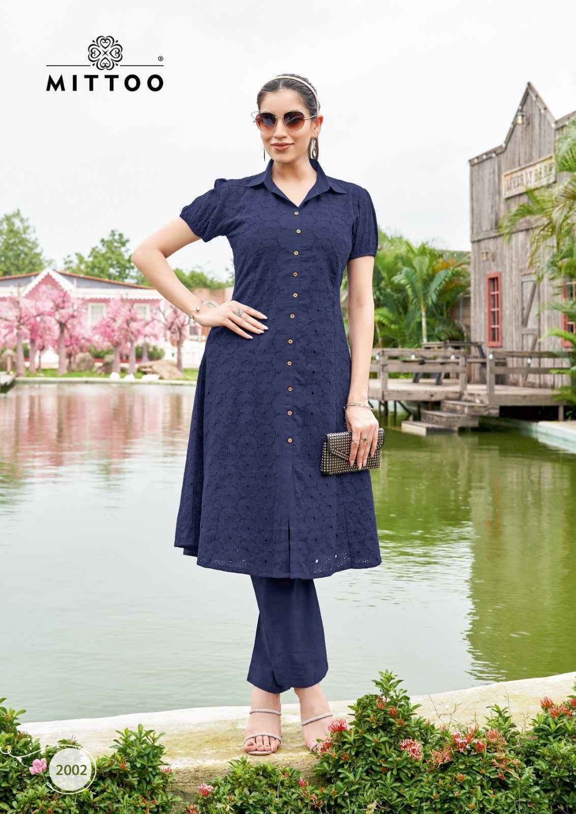 Mittoo Charvi vol 1Cotton Top With Bottom ( 4 pcs Catalogue )