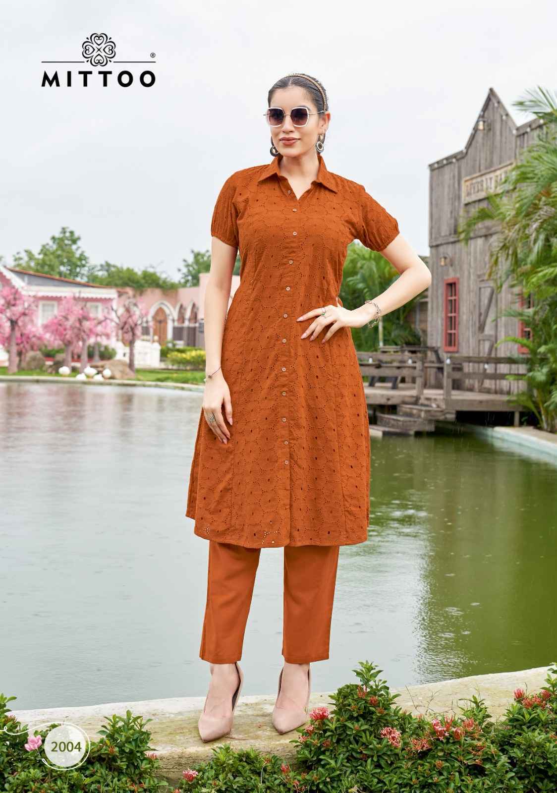 Mittoo Charvi vol 1Cotton Top With Bottom ( 4 pcs Catalogue )