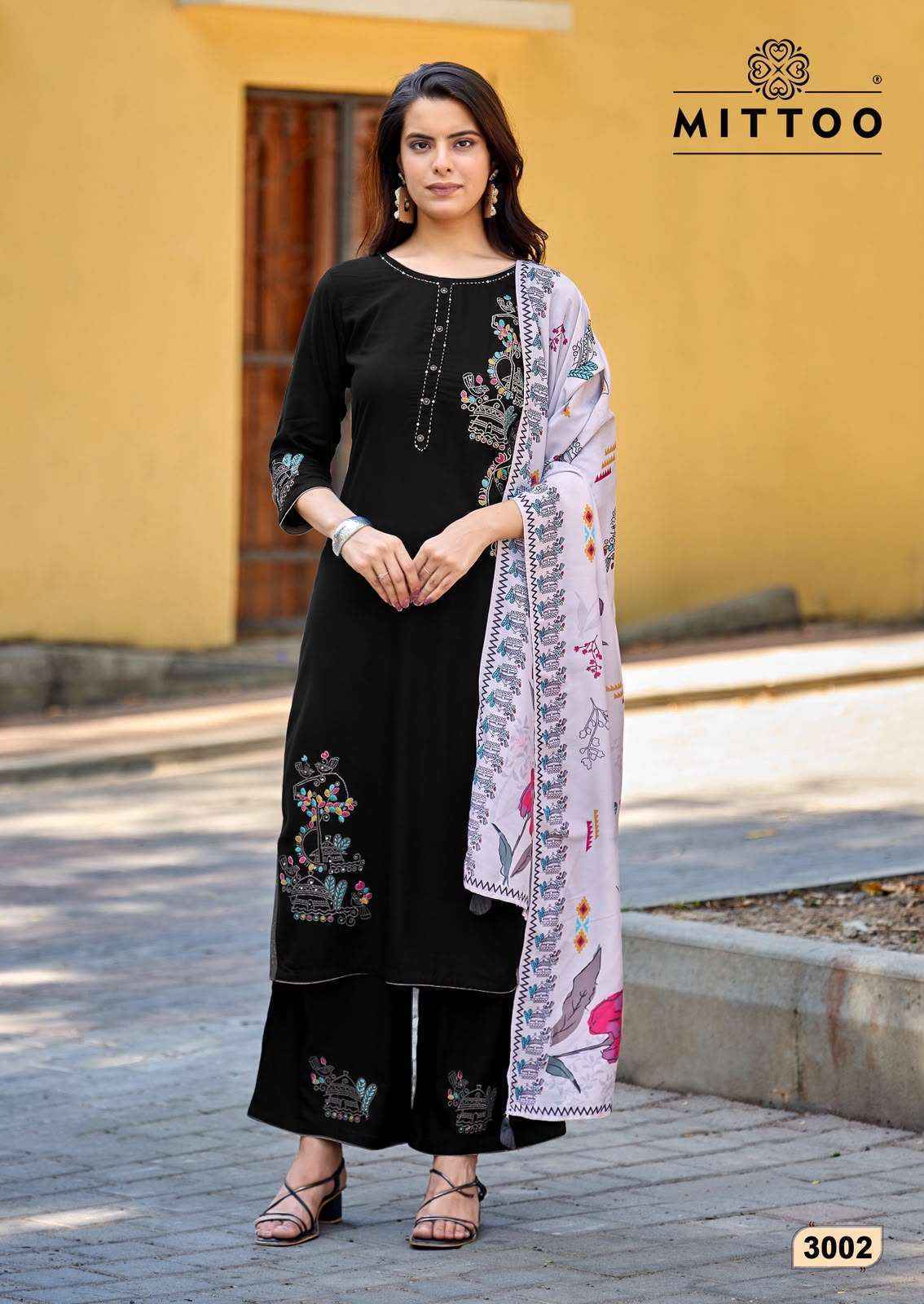 Mittoo Noorika Rayon Kurti Combo Collection Wholesale Factory Rate ( 6 Pcs Catalog )
