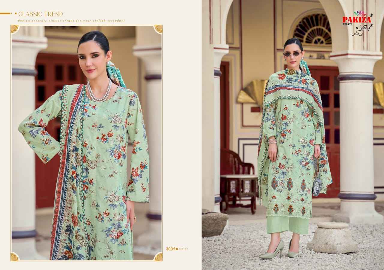 Pakiza Prints Haya Vol 30 Lawn Dress Material Wholesale Online Price ( 10 pcs Catalogue )