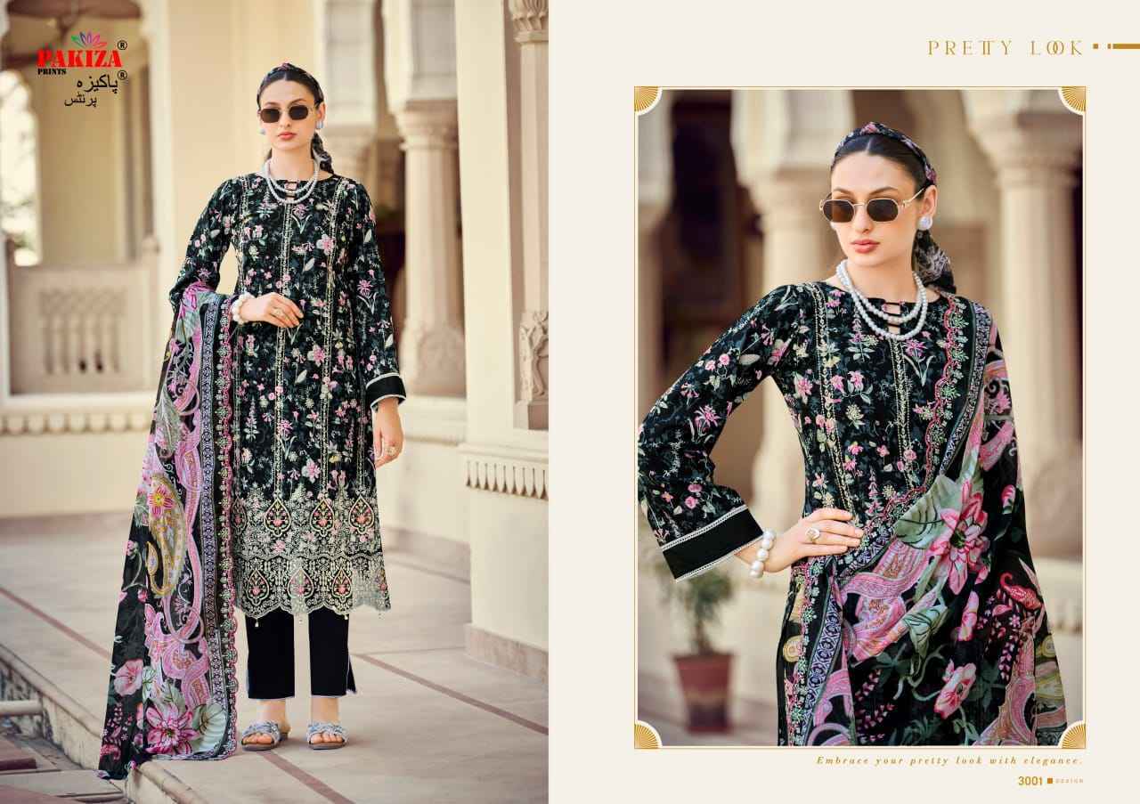 Pakiza Prints Haya Vol 30 Lawn Dress Material Wholesale Online Price ( 10 pcs Catalogue )