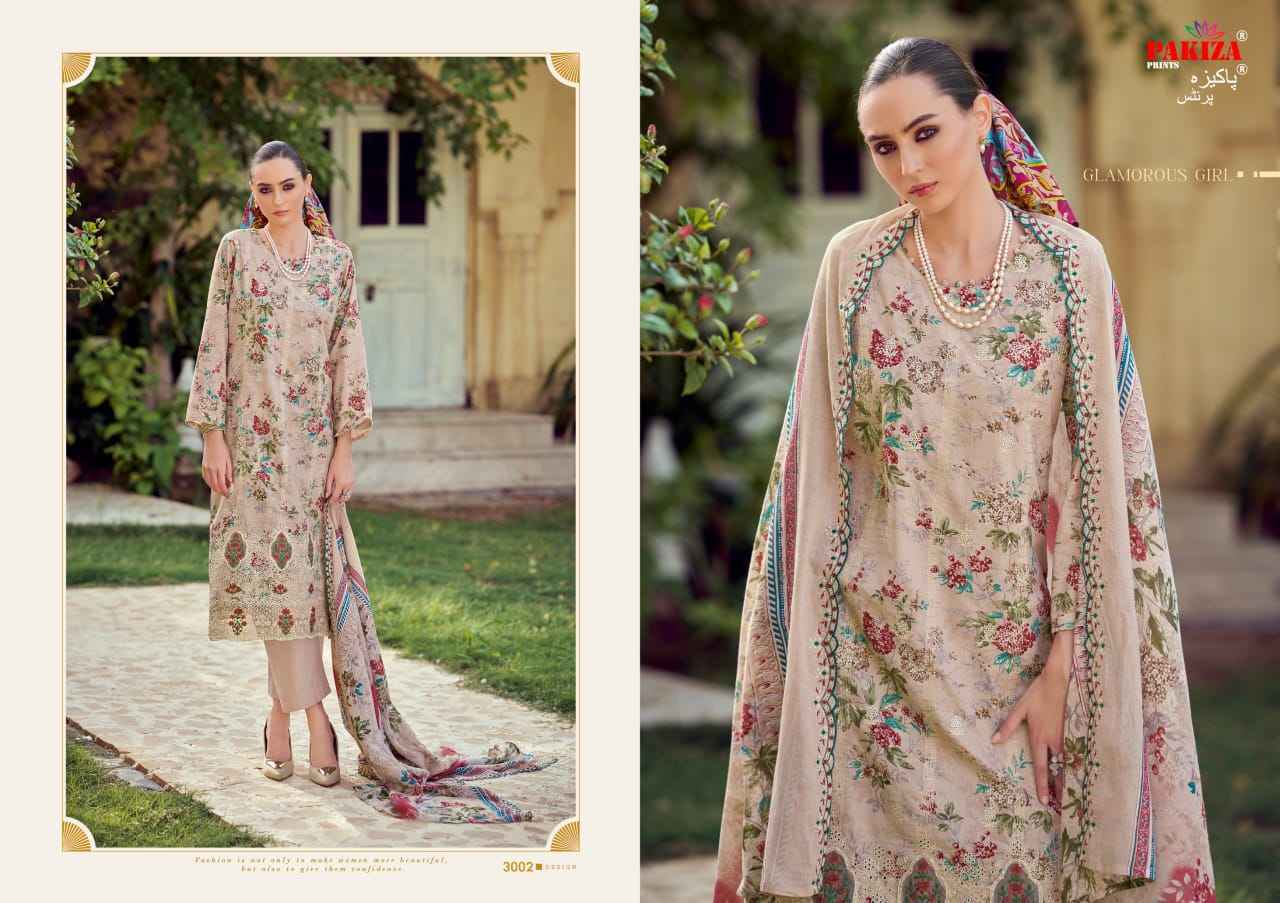 Pakiza Prints Haya Vol 30 Lawn Dress Material Wholesale Online Price ( 10 pcs Catalogue )