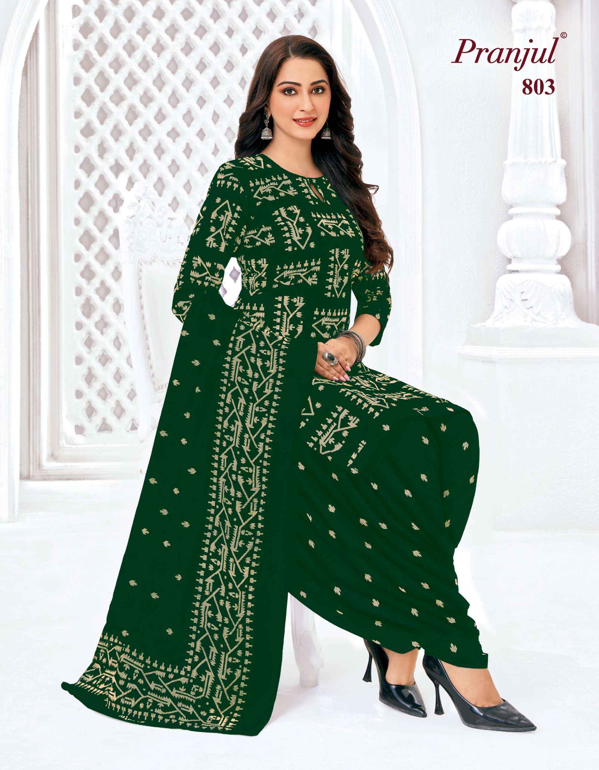 Pranjul Piya Vol 8 Pure Cotton Patiyala Suits Wholesale Price ( 9 Pcs Catalogue )
