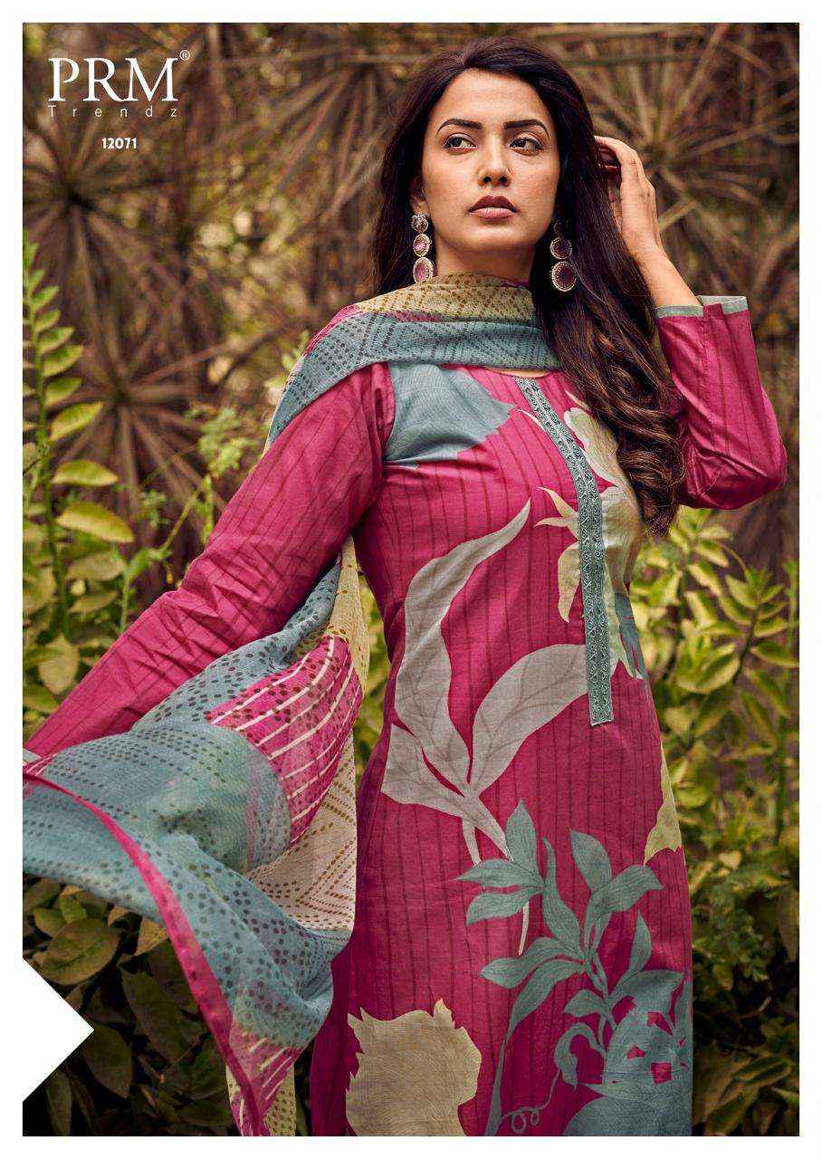 PRM trends Brisca Designer print Cotton Suit  Wholesale price ( 6 Pcs Catalog )