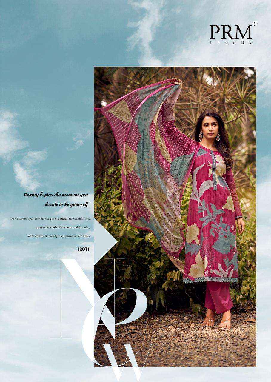 PRM trends Brisca Designer print Cotton Suit  Wholesale price ( 6 Pcs Catalog )