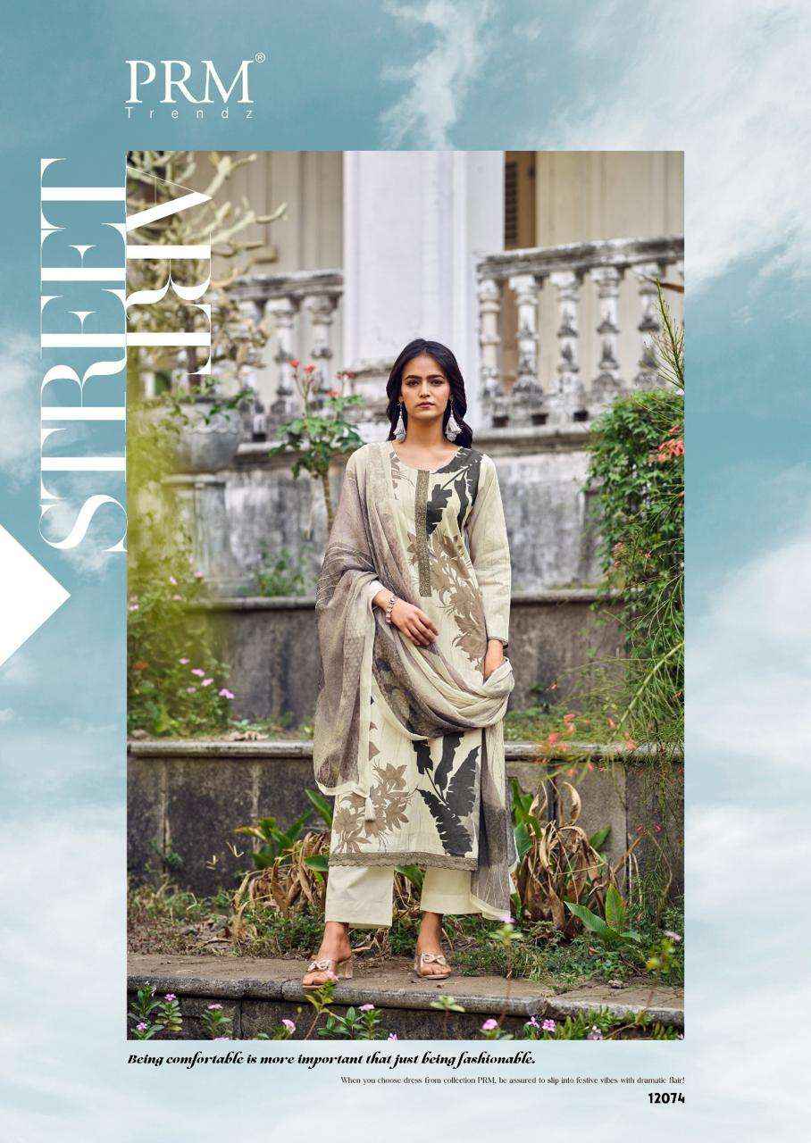 PRM trends Brisca Designer print Cotton Suit  Wholesale price ( 6 Pcs Catalog )