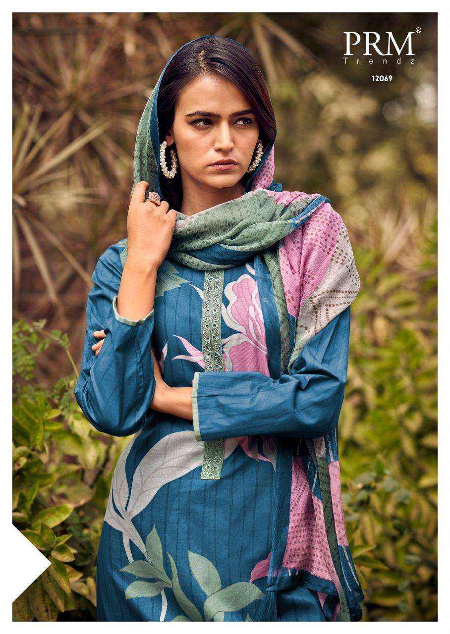 PRM trends Brisca Designer print Cotton Suit  Wholesale price ( 6 Pcs Catalog )