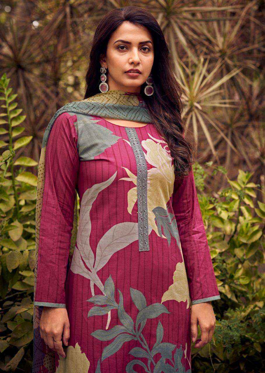 PRM trends Brisca Designer print Cotton Suit  Wholesale price ( 6 Pcs Catalog )