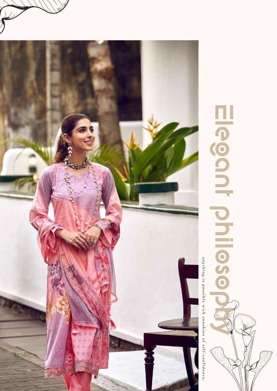 PRM trends Funflora Designer Stylish Cotton Suit Catalog Dealer in Surat