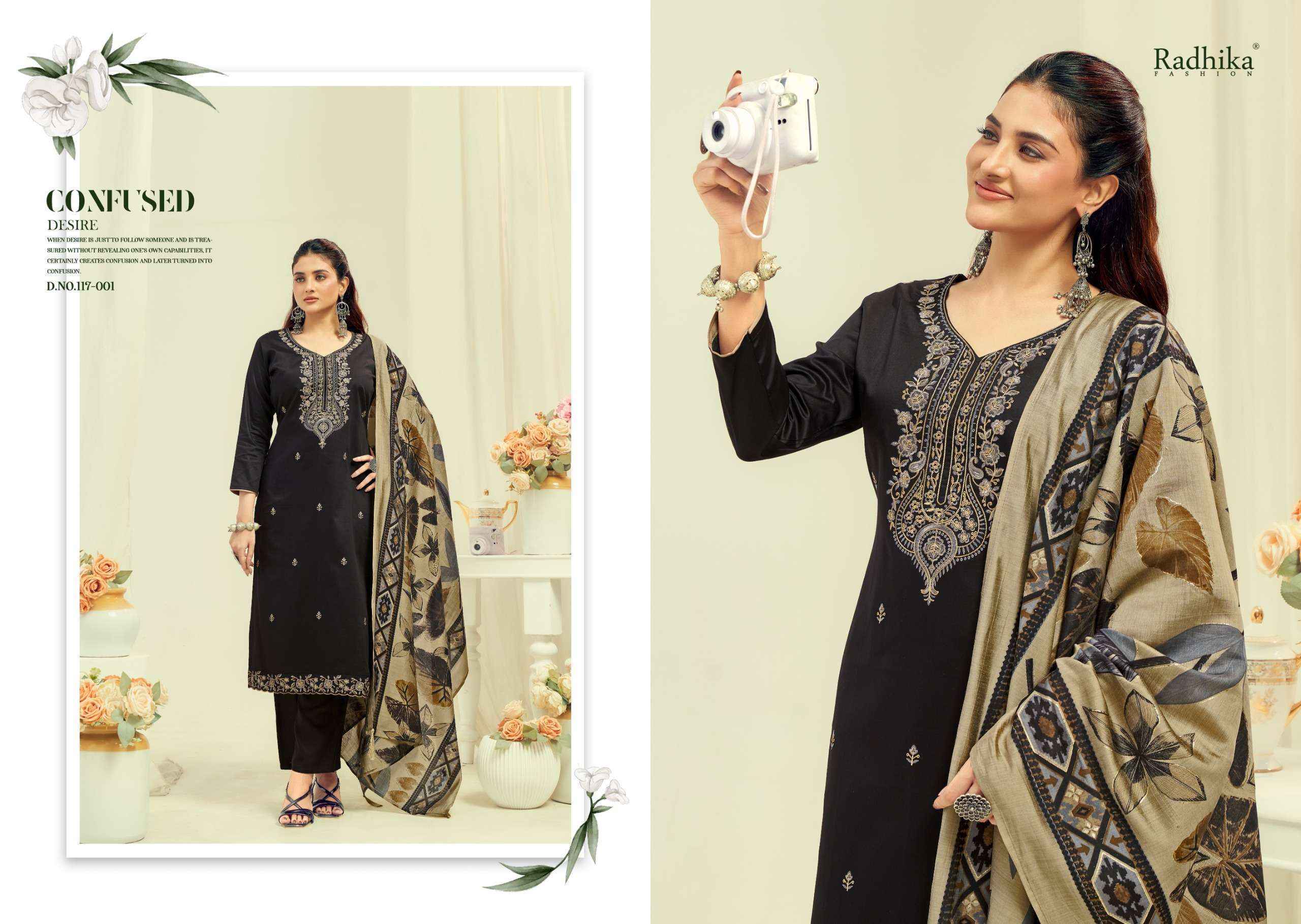 Radhika Fashion Azara Shafinaz Vol 2 Jam Cotton Dress Material Wholesale Price ( 6 pcs Catalogue )