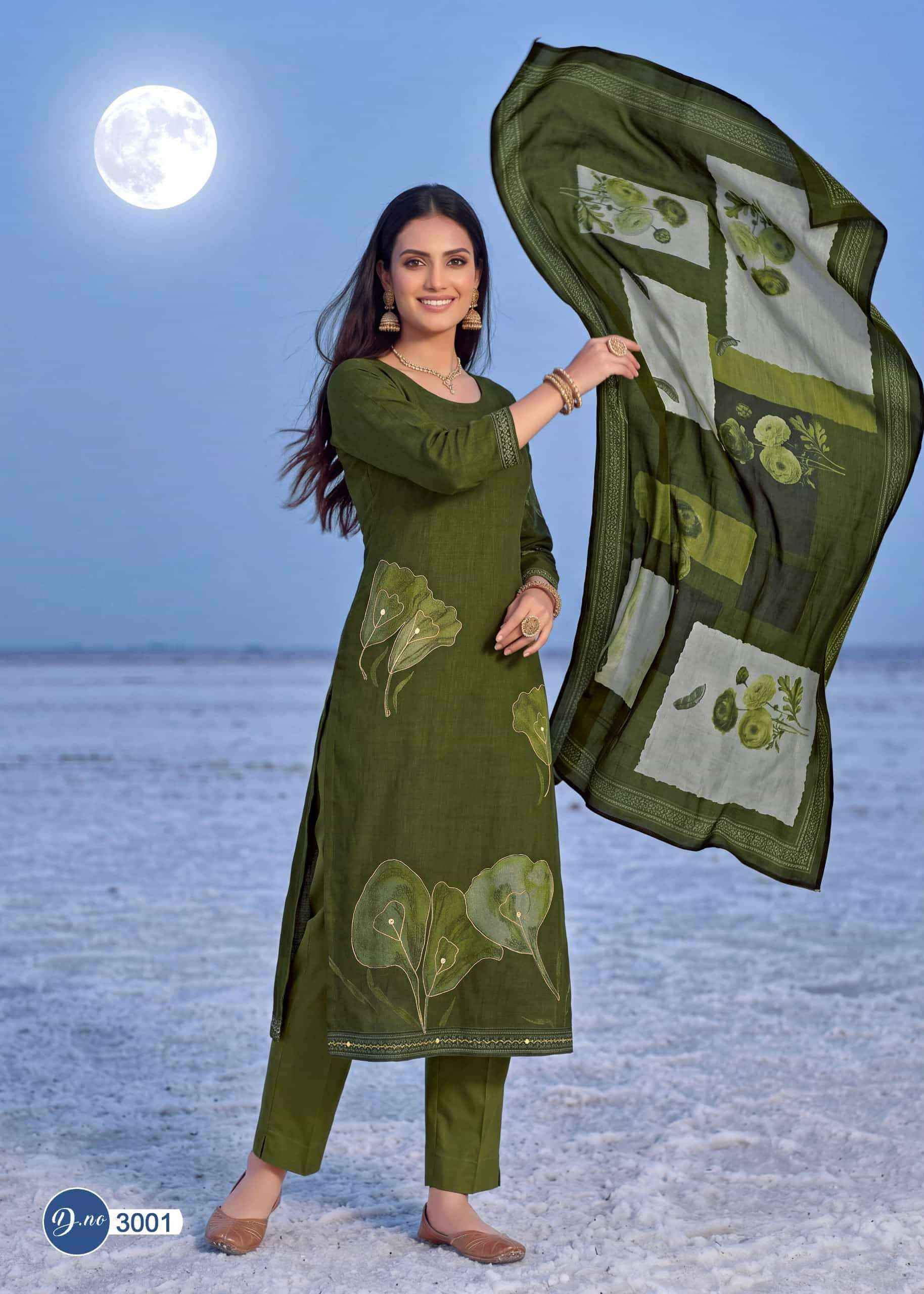 Rahi Fab Rising Gold Vol 3 Pure Cotton Dress Material Surat Wholesale Market ( 8 Pcs Catalogue )