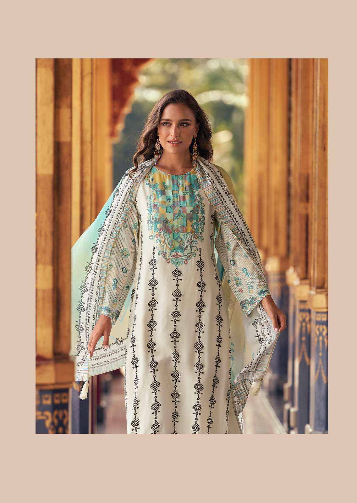 Sadhana Himani Pure Muslin Silk Ladies Dress _ Wholesale Factory ( 6 Pcs Catalog )