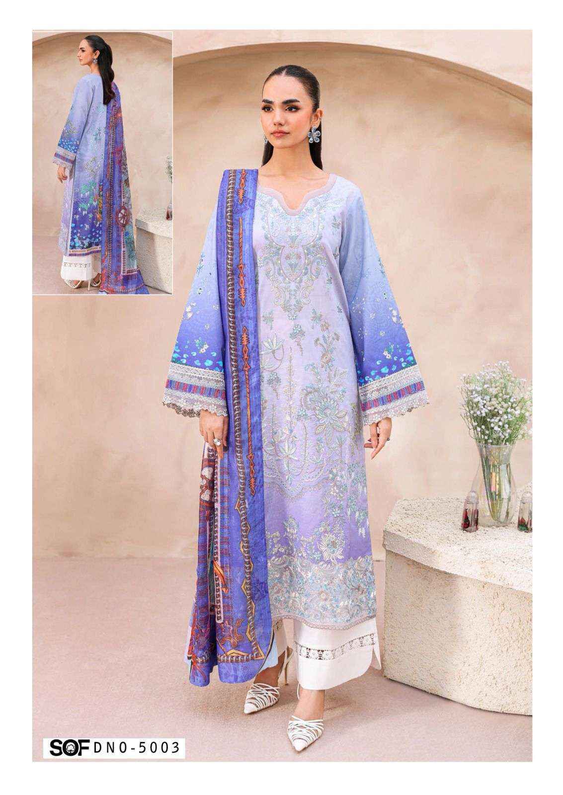 Shree Om Fab Asim Jofa Vol 5 Cotton Dress Material _ Wholesale Factory Price ( 6 Pcs Catalog )