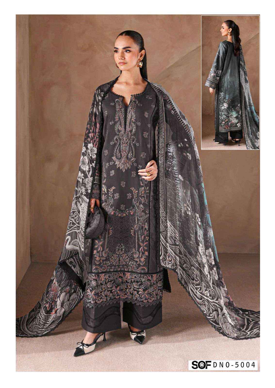 Shree Om Fab Asim Jofa Vol 5 Cotton Dress Material _ Wholesale Factory Price ( 6 Pcs Catalog )