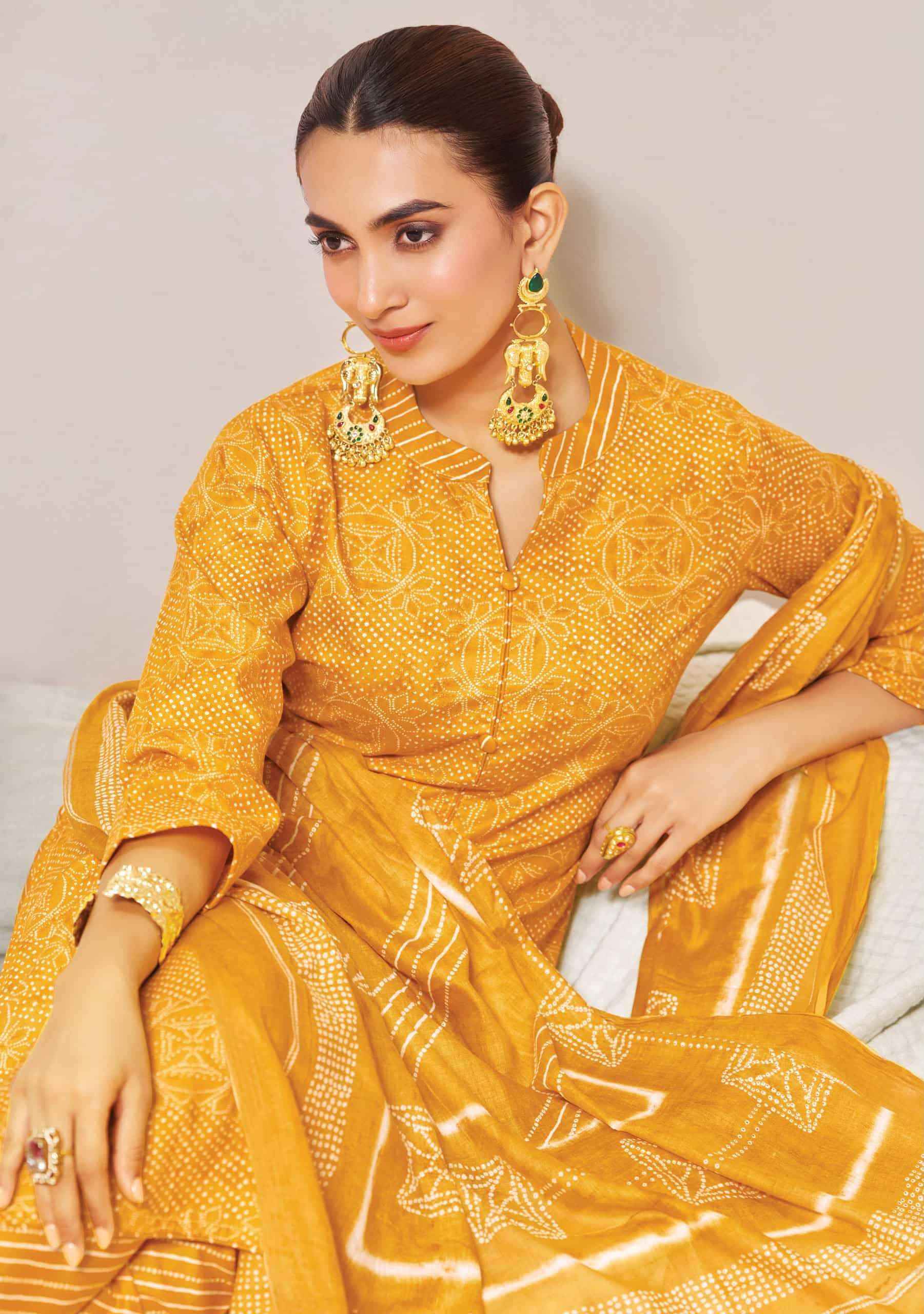 Suryajyoti Bandhani Lehariya Special Vol 8 Readymade Bandhani Suit, Wholesale Factory ( 8 Pcs Catalogue )