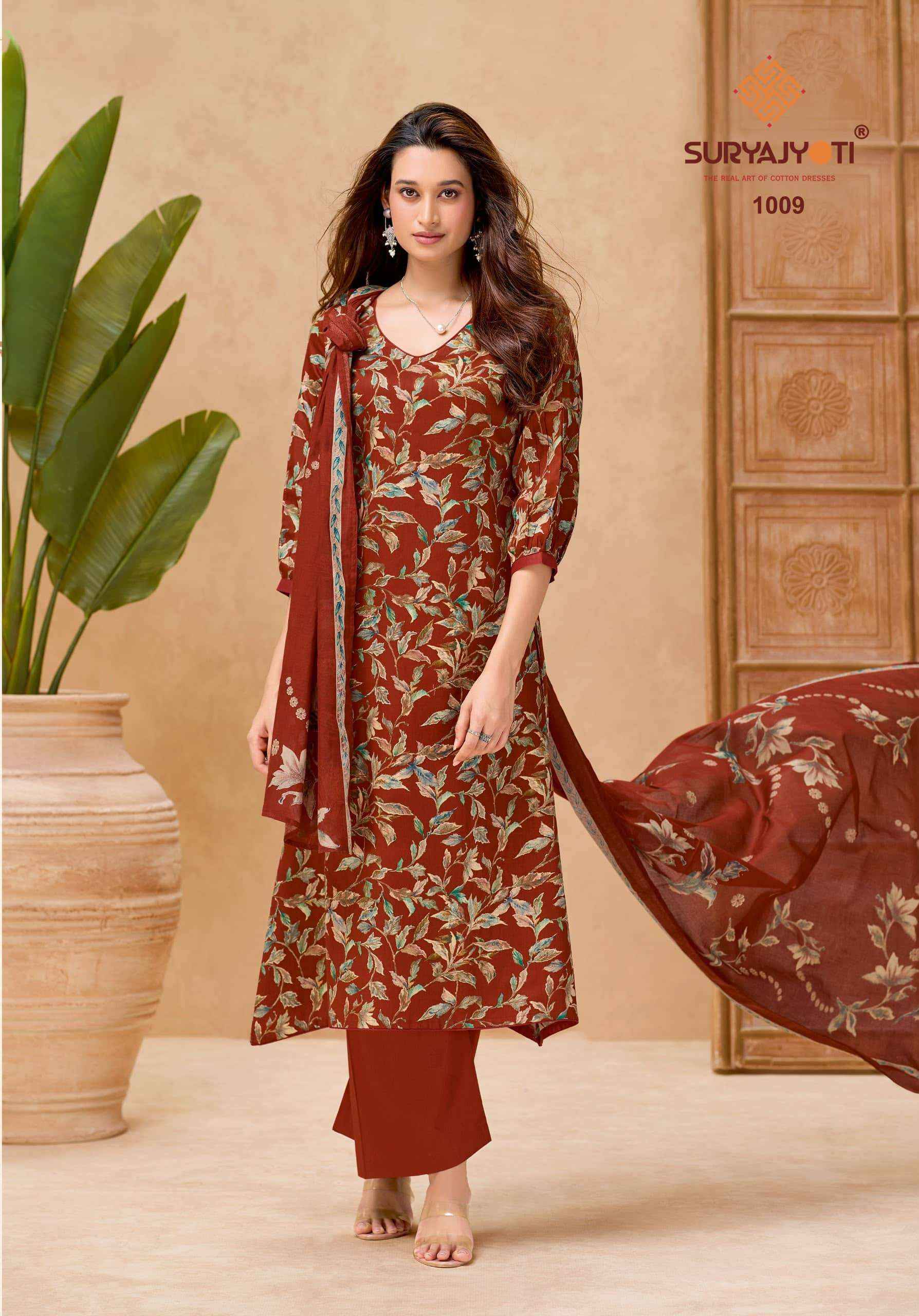 Suryajyoti Nora Vol 1 Zam Satin Ladies Salwar Suits Wholesale Online ( 10 Pcs Catalogue )