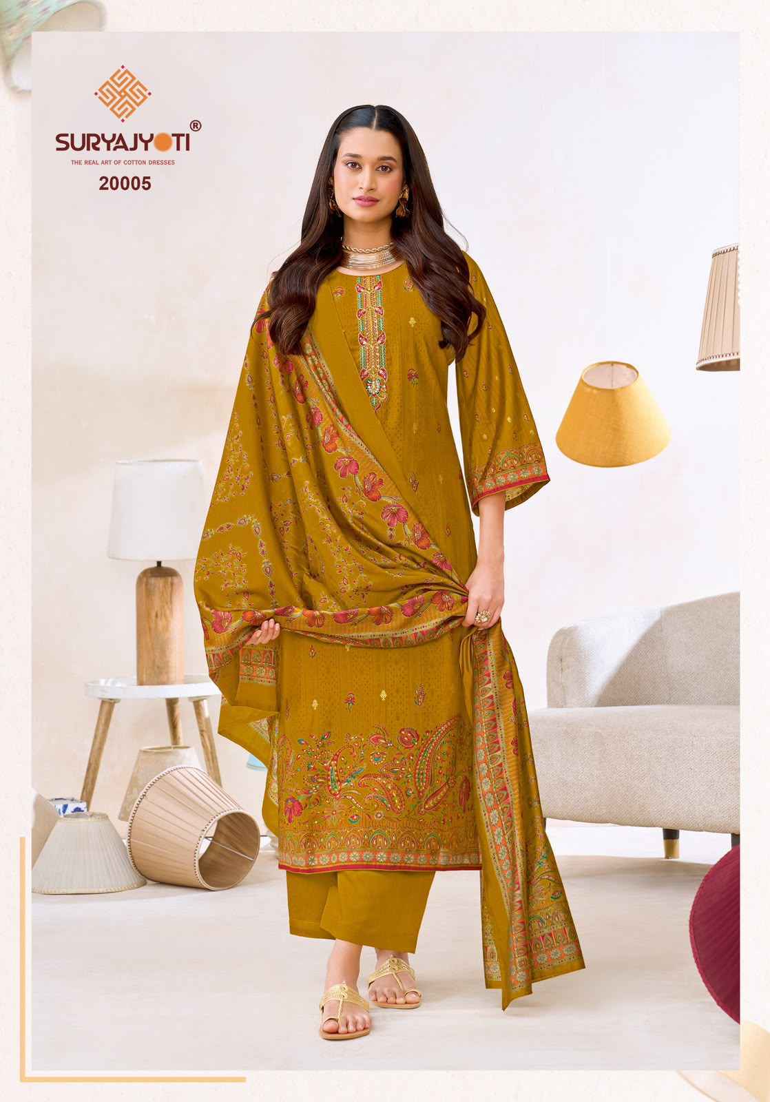 Suryajyoti Pushpa Vol 20 Modal Silk Dress Material _ Wholesale Factory Rate ( 8 Pcs Catalog )