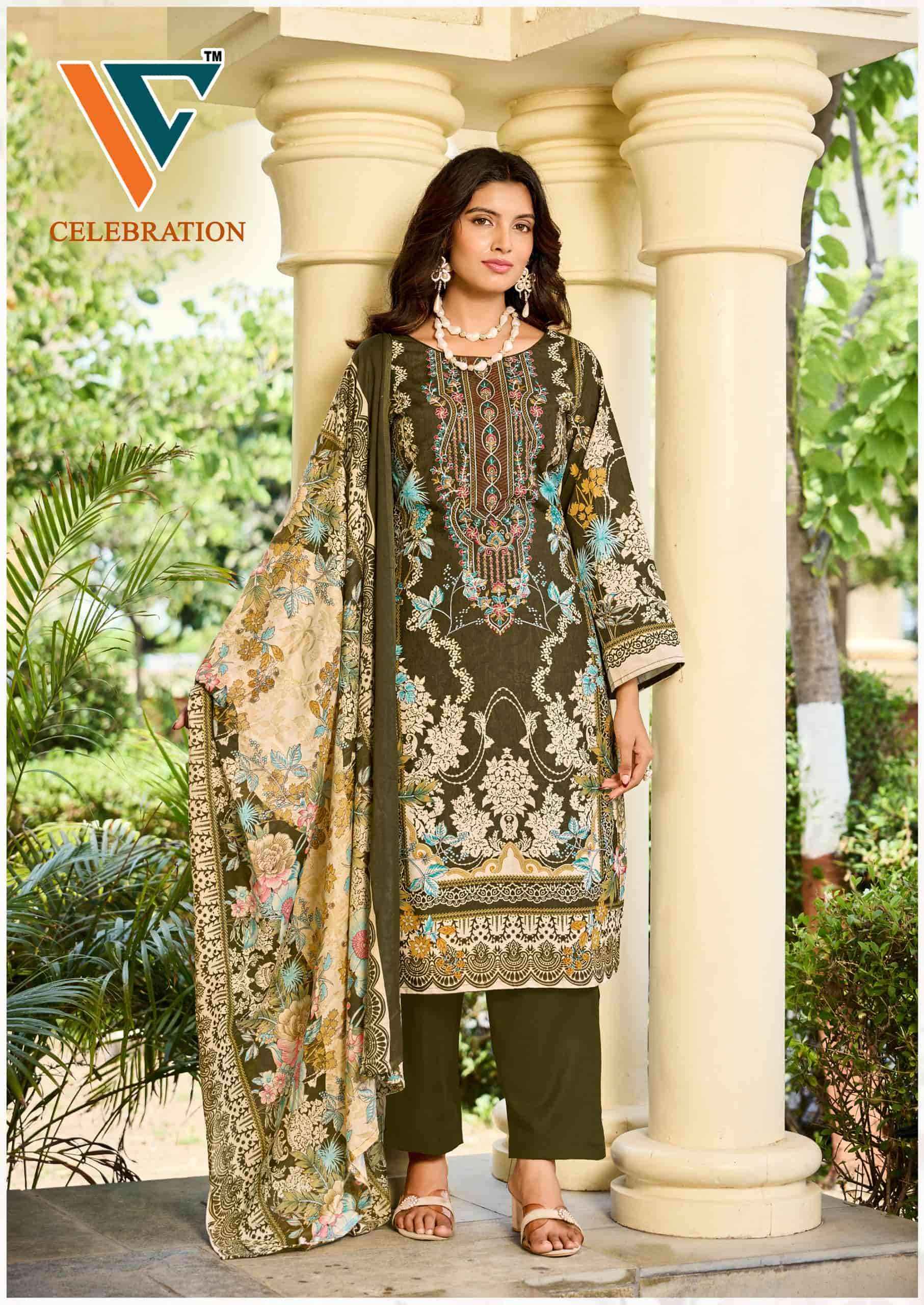 Vandana Fashion Celebration Vol 2 Pakistani Pakistani Suits Wholesale Price ( 8 Pcs Catalogue )
