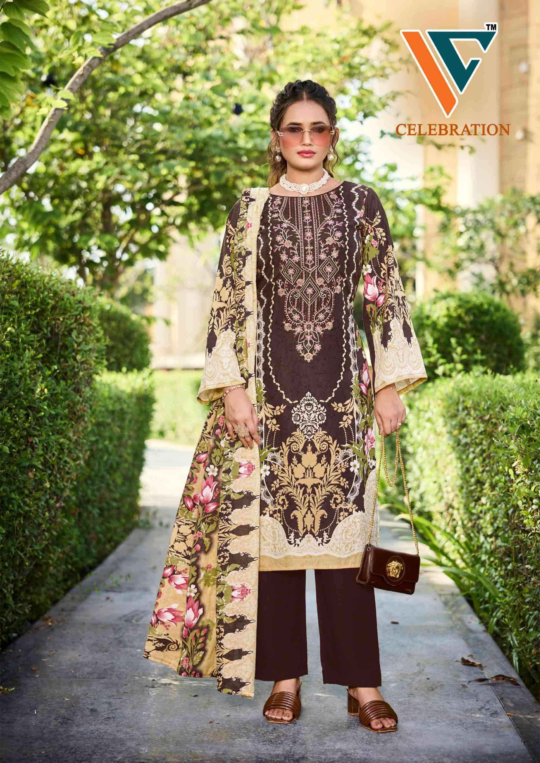 Vandana Fashion Celebration Vol 2 Pakistani Pakistani Suits Wholesale Price ( 8 Pcs Catalogue )
