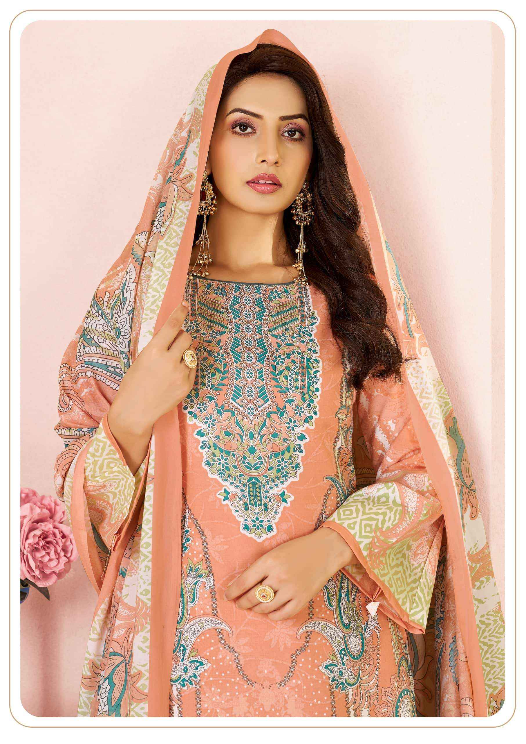 Vandana Fashion Karachi King Vol 41 Readymade Karachi Cotton Dress Material _ Wholesale Factory Rate ( 8 Pcs Catalog )