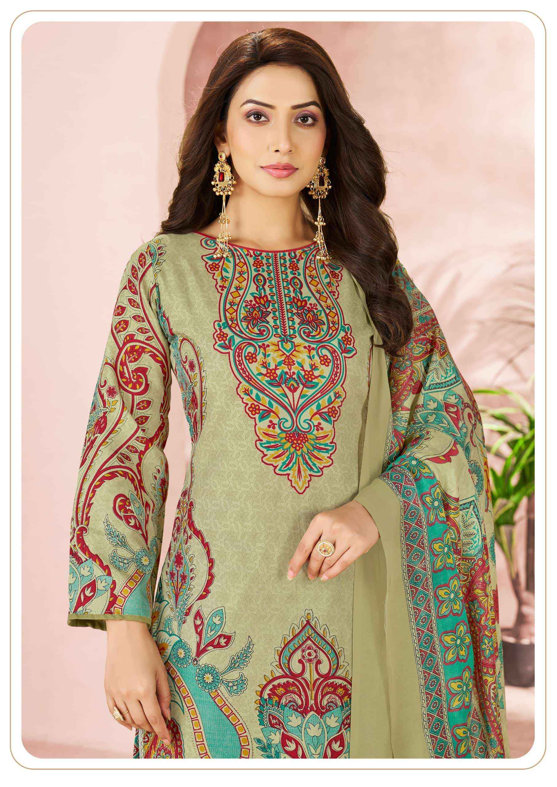 Vandana Fashion Karachi King Vol 41 Readymade Karachi Cotton Dress Material _ Wholesale Factory Rate ( 8 Pcs Catalog )