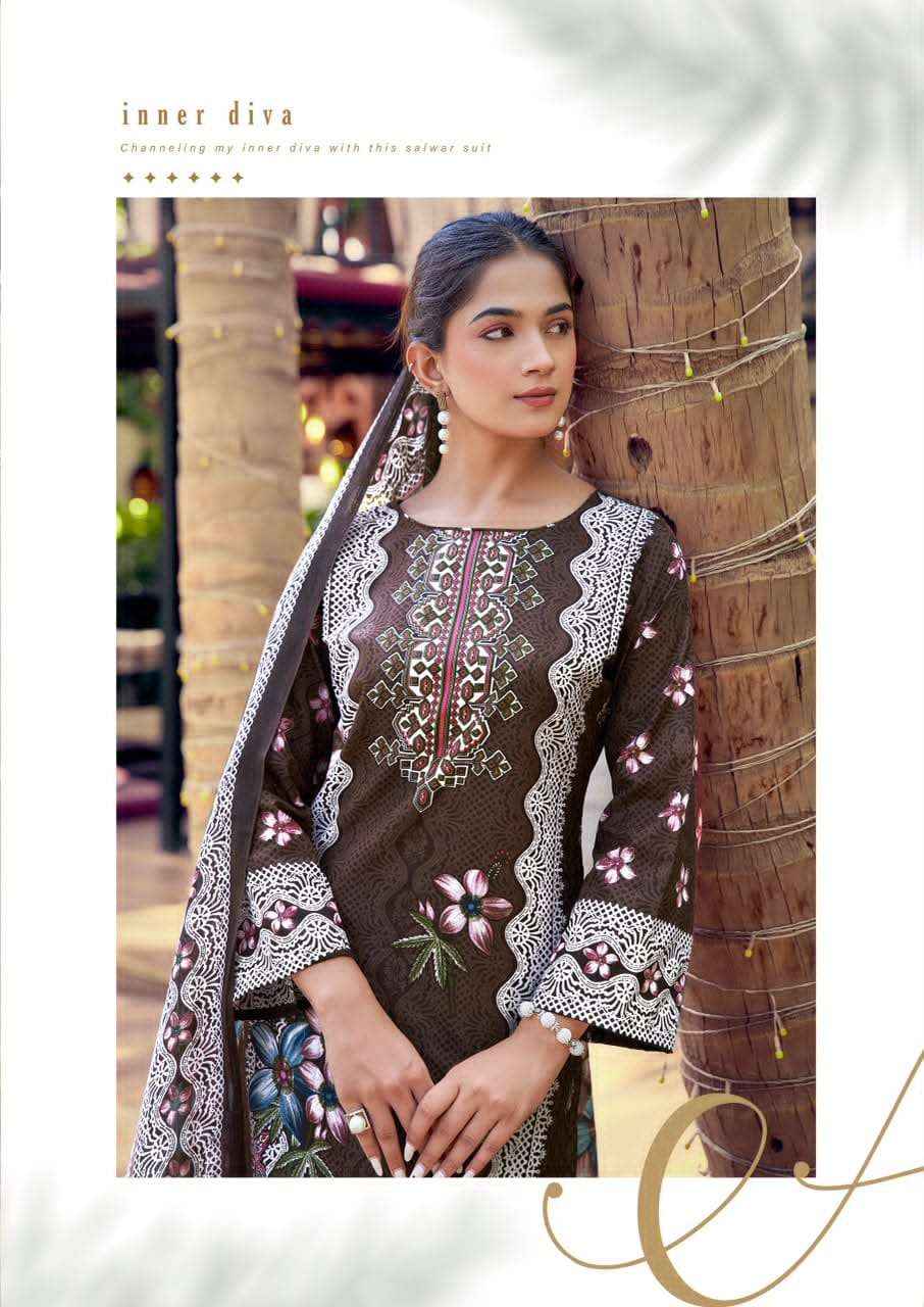 Vandana Fashion Karachi King Vol 42 Printed Cotton Dress Material _ Wholesale Factory Rate ( 8 Pcs Catalog )