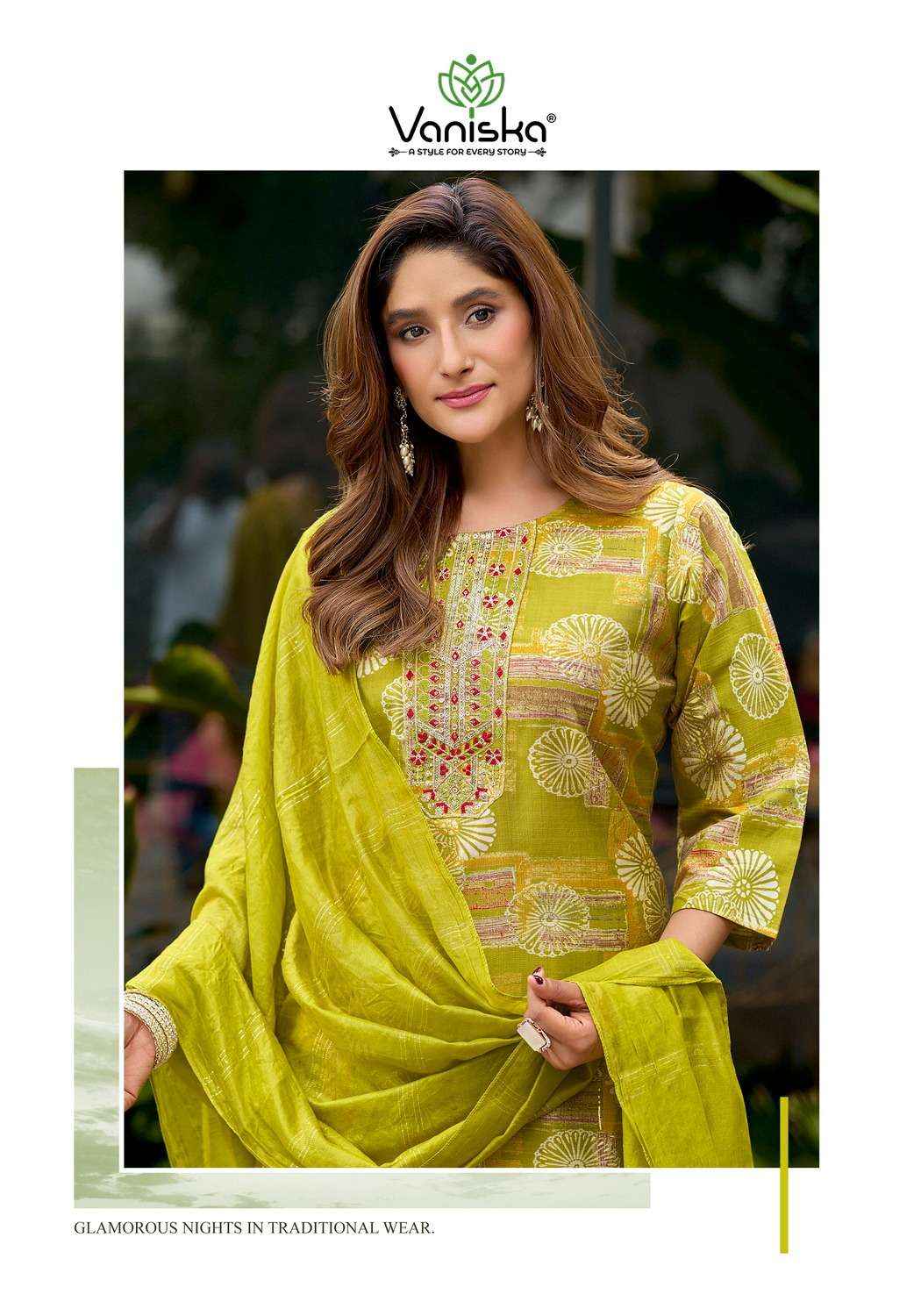 Vaniska Fiona Exclusive Kurti Bottom Dupatta Set Collection _ Wholesale Factory Rate ( 8 Pcs Catalog )