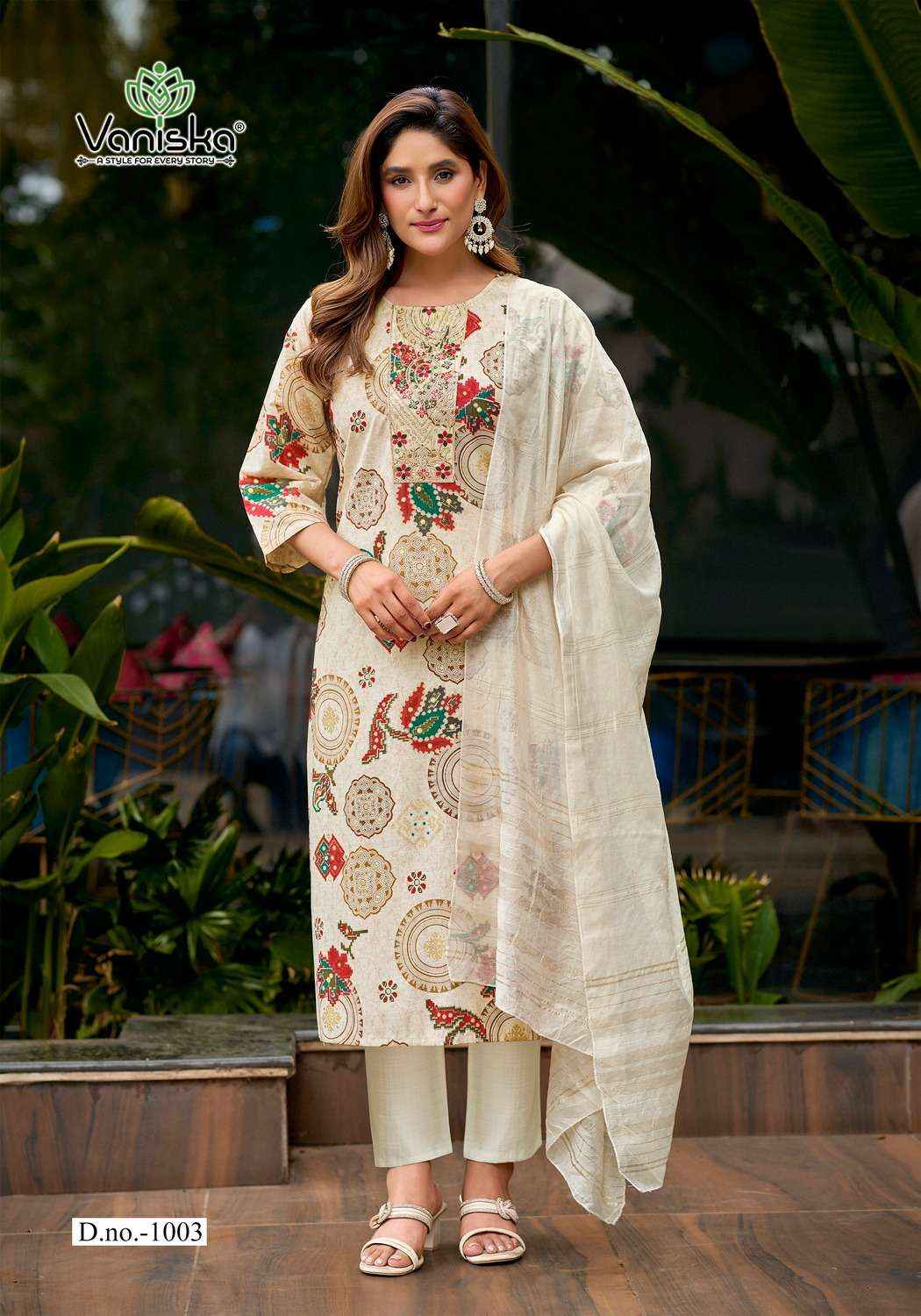 Vaniska Fiona Exclusive Kurti Bottom Dupatta Set Collection _ Wholesale Factory Rate ( 8 Pcs Catalog )