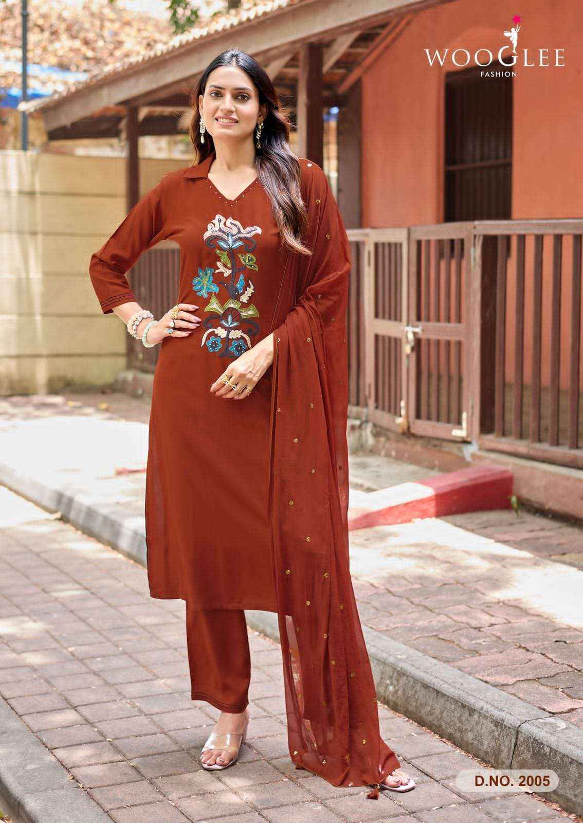 Wooglee Fashion Sanskriti Readymade Suits Wholesale Market Surat ( 6 Pcs Catalogue )