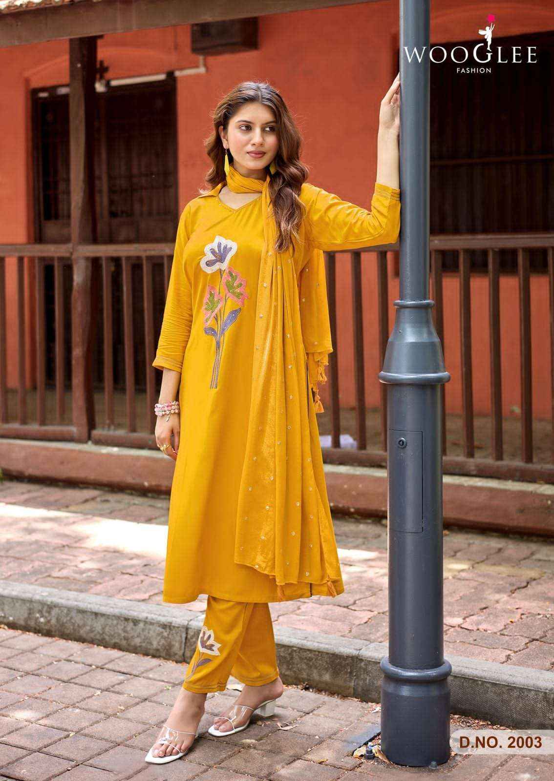 Wooglee Fashion Sanskriti Readymade Suits Wholesale Market Surat ( 6 Pcs Catalogue )