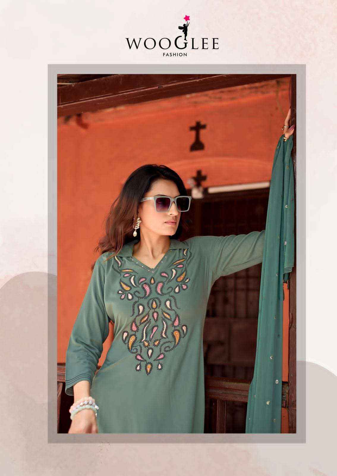 Wooglee Fashion Sanskriti Readymade Suits Wholesale Market Surat ( 6 Pcs Catalogue )