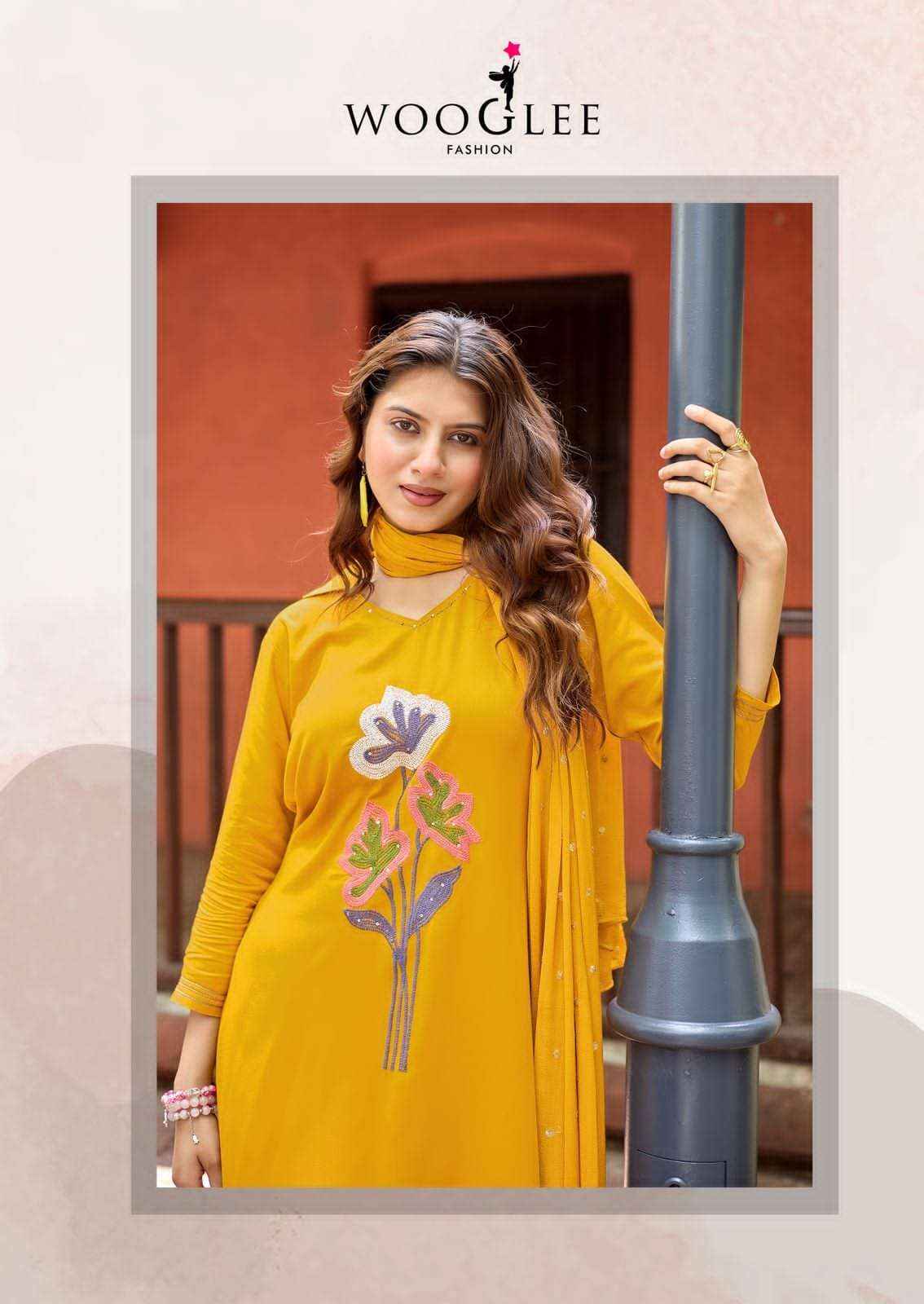 Wooglee Fashion Sanskriti Readymade Suits Wholesale Market Surat ( 6 Pcs Catalogue )