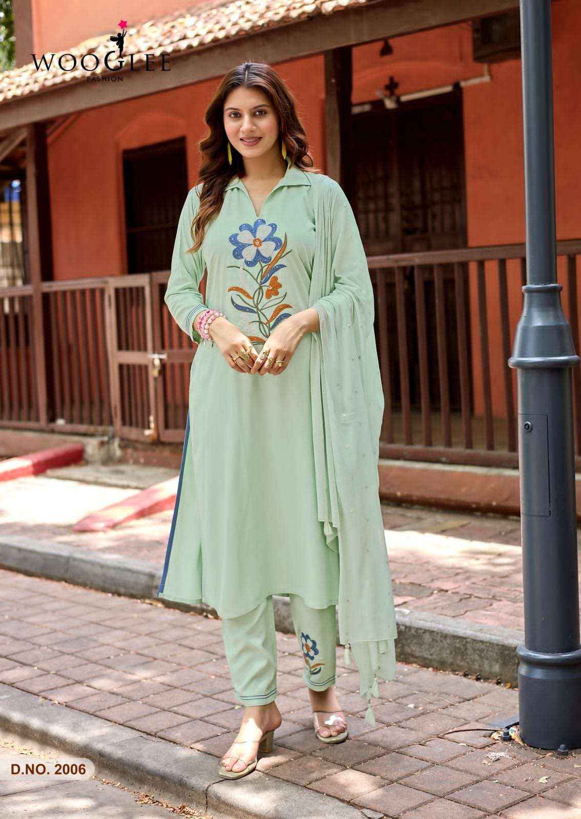 Wooglee Fashion Sanskriti Readymade Suits Wholesale Market Surat ( 6 Pcs Catalogue )