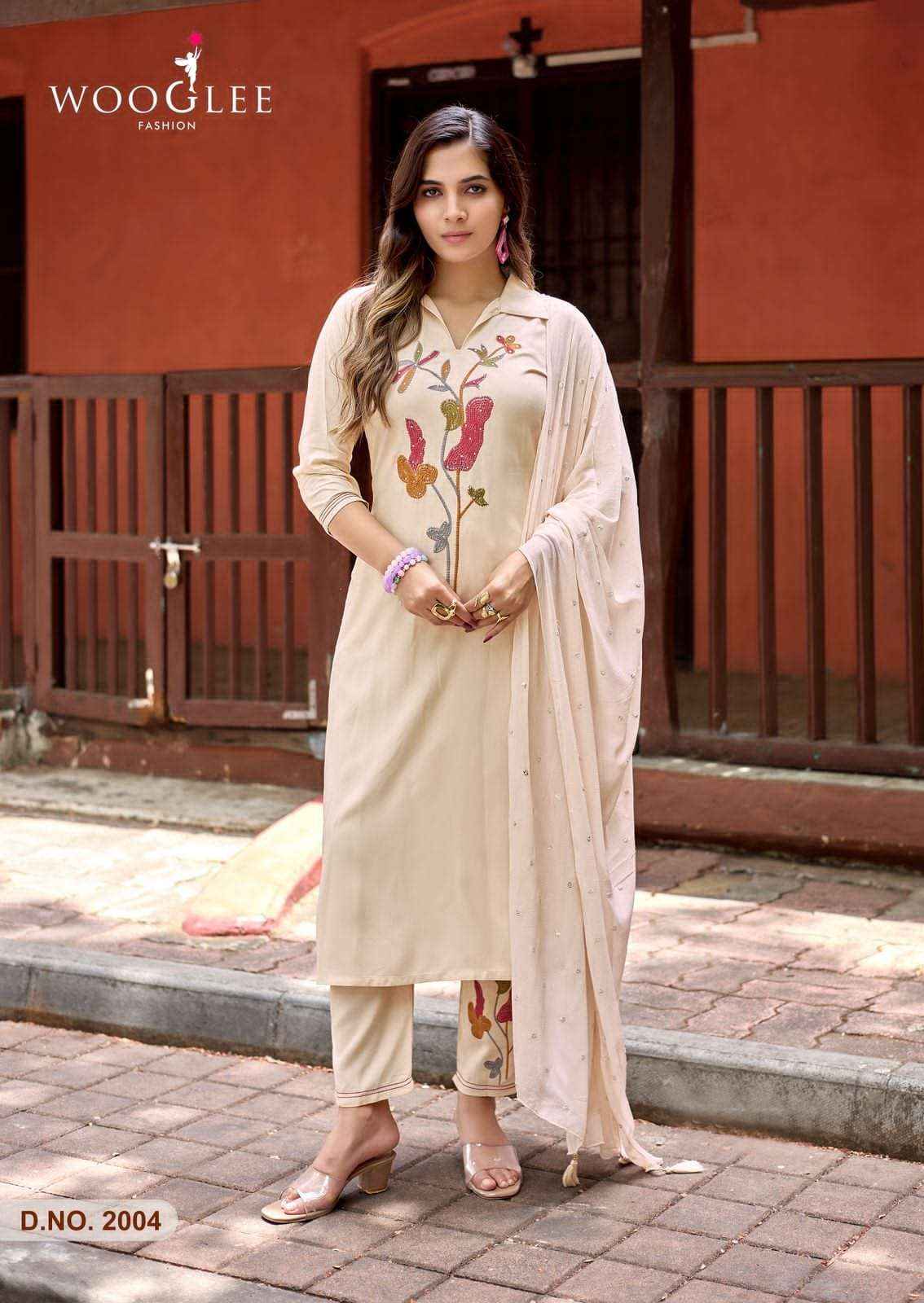 Wooglee Fashion Sanskriti Readymade Suits Wholesale Market Surat ( 6 Pcs Catalogue )