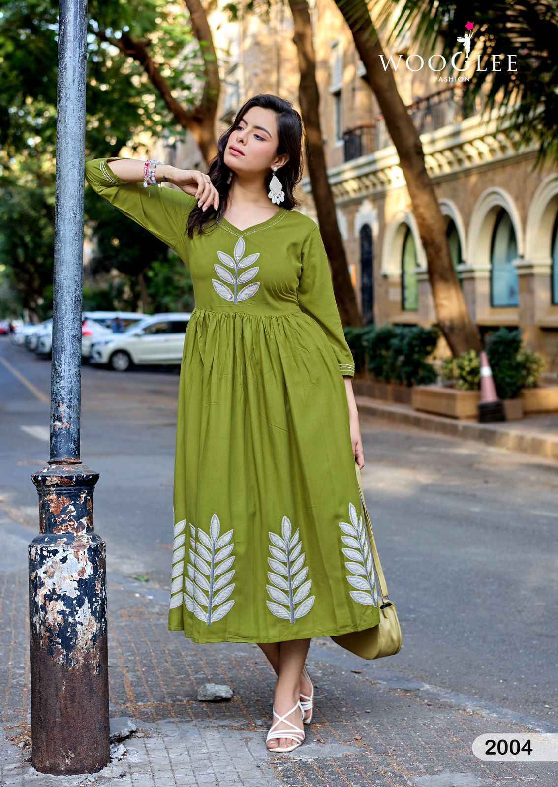 Wooglee Yamini Rayon Gowm Wholesale Factory Surat ( 6 pcs Catalogue )