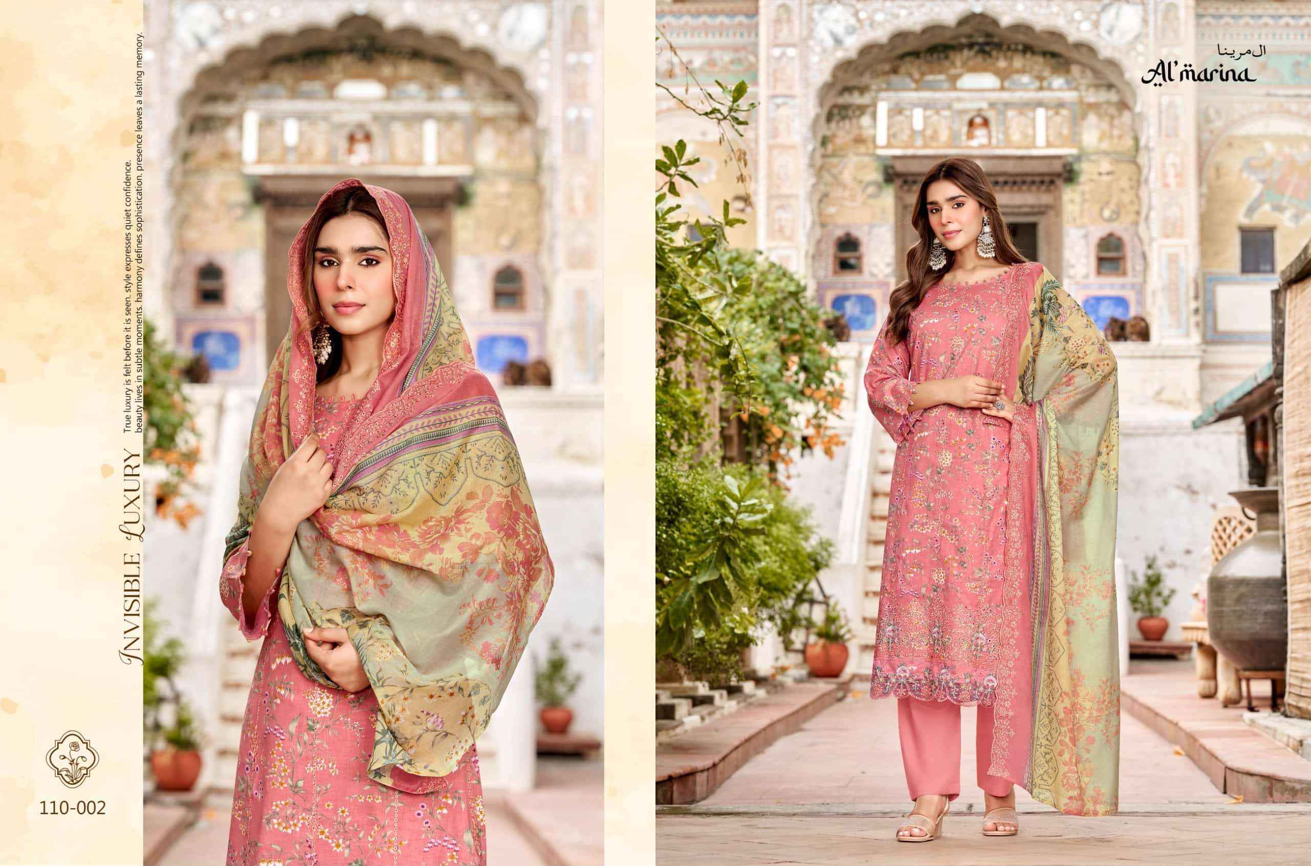 Al Marina Chikankari Vol 6 Premium Wear Cotton Dress Catalog Dealers