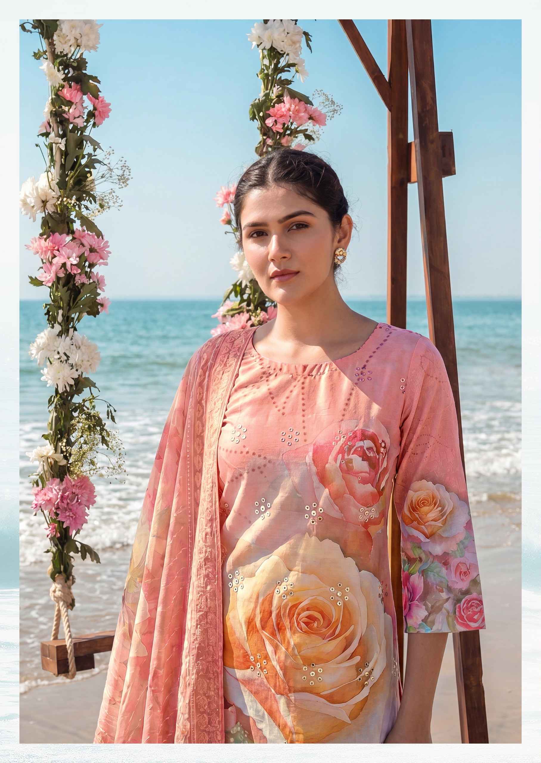 Alok Soni Chiken Cambric Cotton Dress Material - Wholesale Factory Surat ( 6 pcs Catalog )