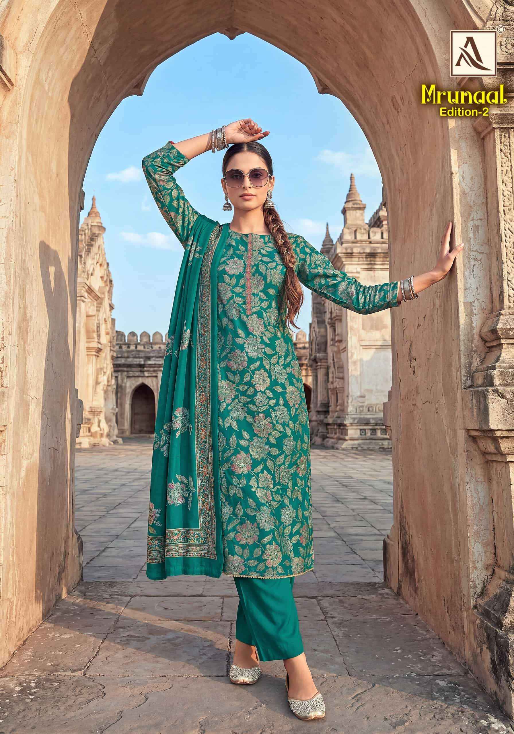 Alok Suit Mrunaal Edition 2 - Ladies Suit wholesale Price ( 4 Pcs Catalog )